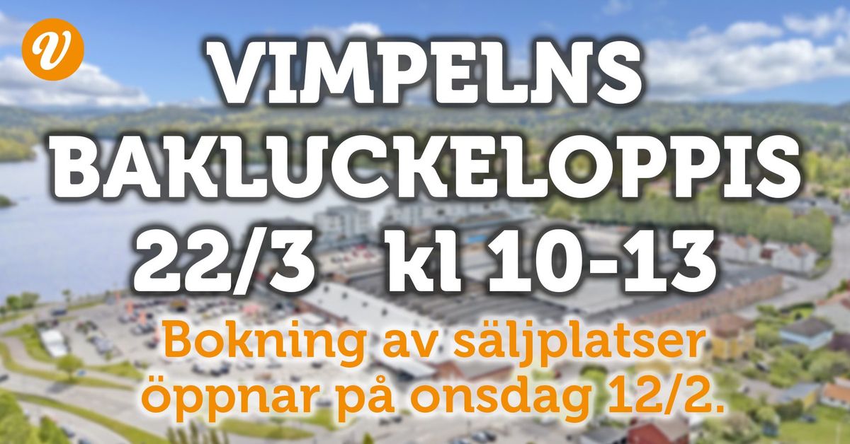 Bakluckeloppis p\u00e5 Vimpeln