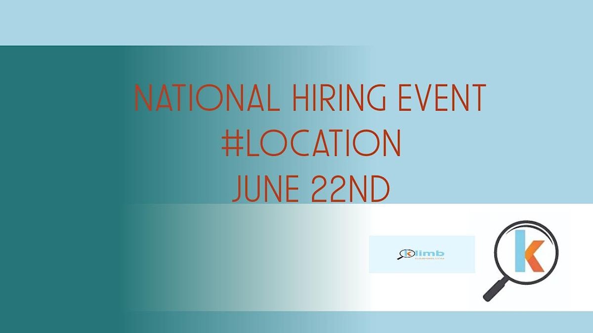 Boston Career Fair and Networking Event. A National Hiring Event Location, Boston, 22 June 2023