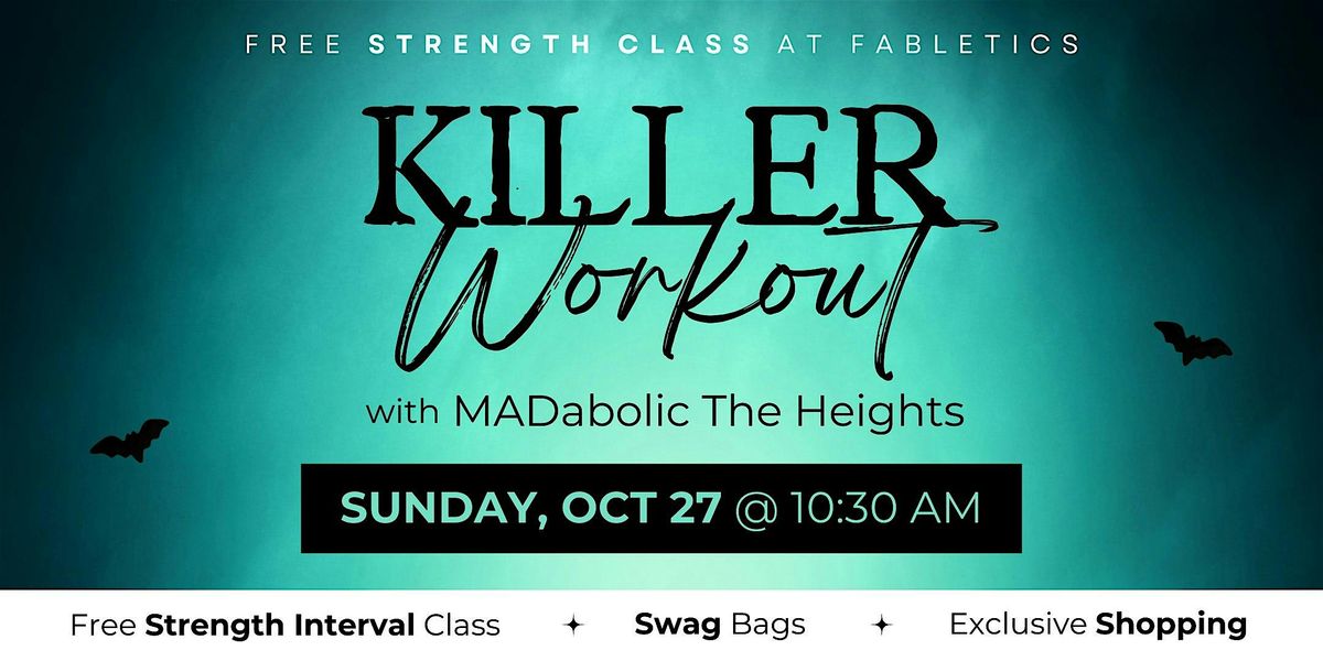 Killer Sunday: Strength Class & VIP Treats at Fabletics Galleria