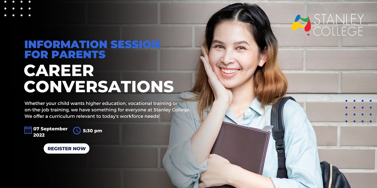 Career Conversations | Information Session for Parents