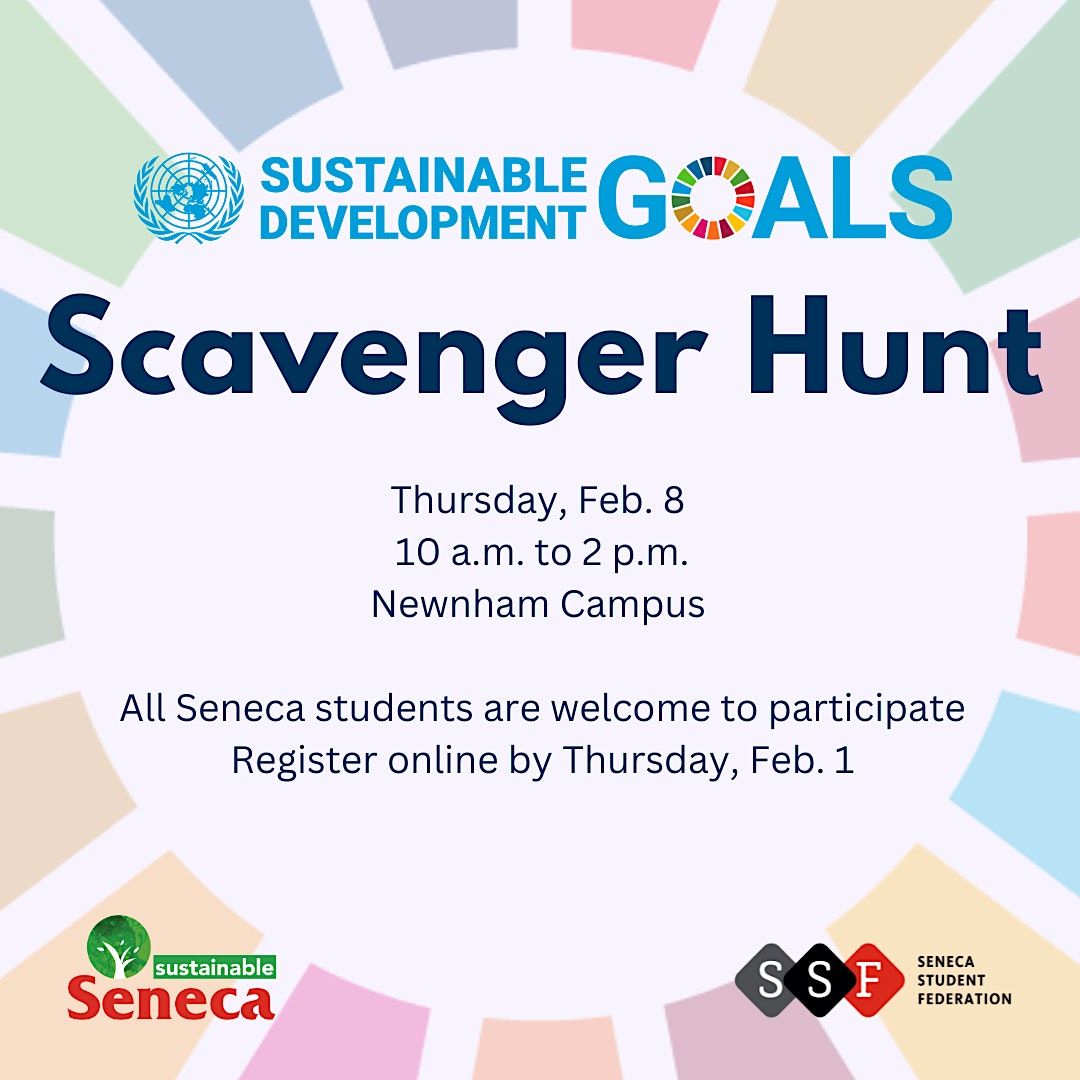 SDG Scavenger Hunt 2024, 1750 Finch Ave E, Toronto, 8 February 2024