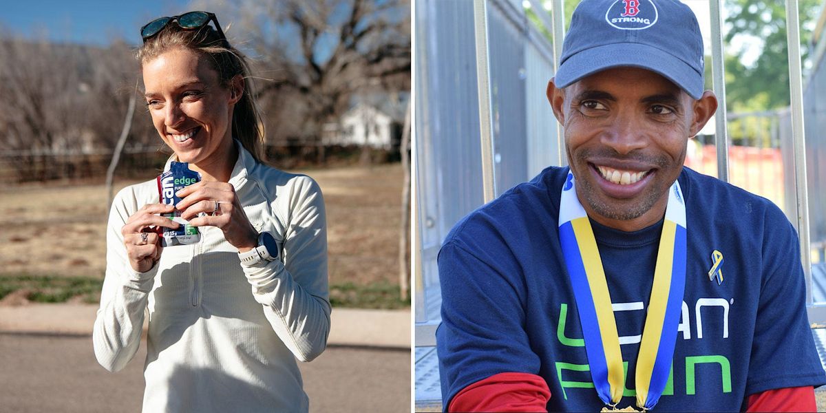 Meet American Record Holder Emily Sisson and Running Legend Meb Keflezighi