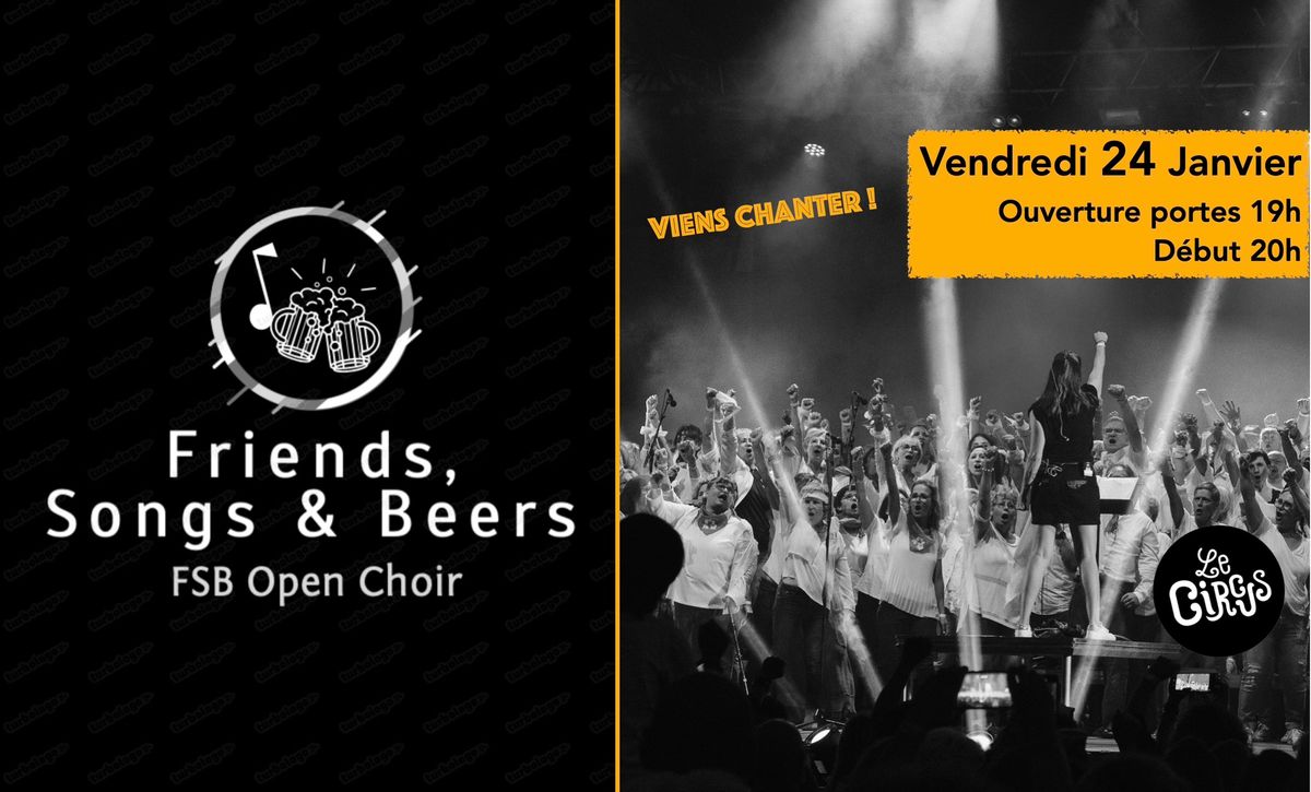 Friends, Songs & Beers - FSB Chorale \u00e9ph\u00e9m\u00e8re