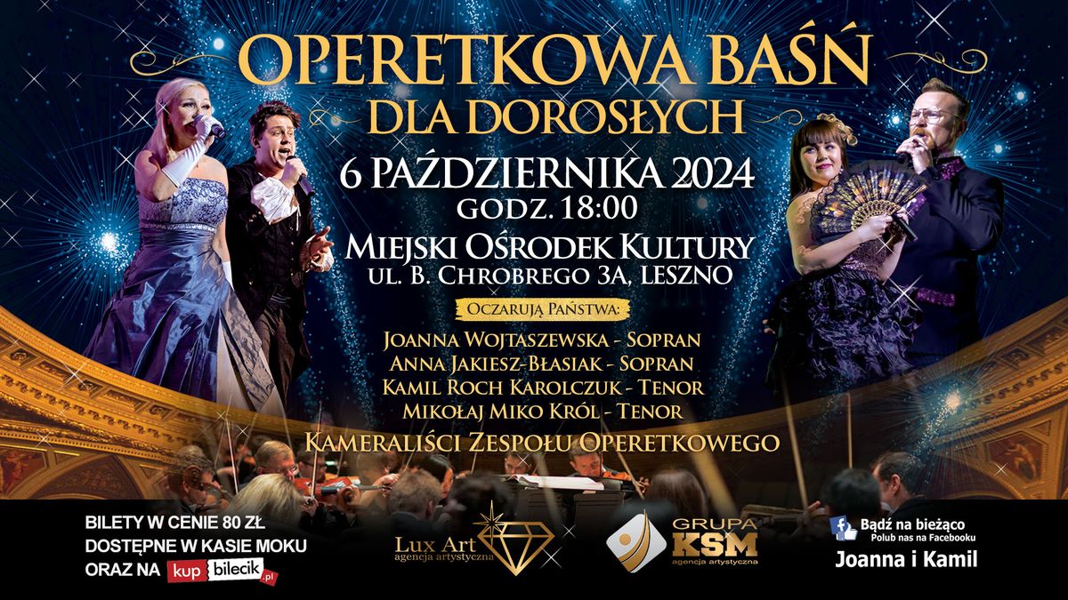 Operetkowa Ba\u015b\u0144 dla doros\u0142ych \/\/ Koncert