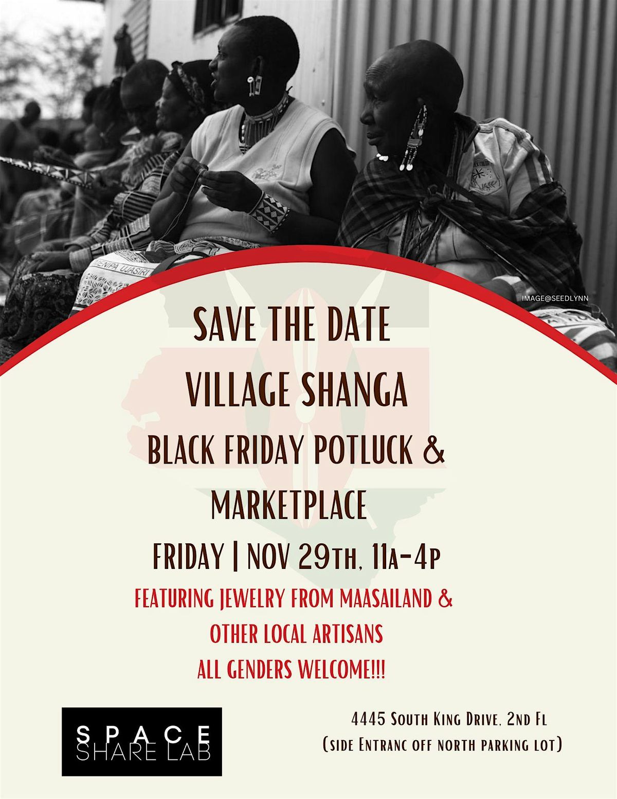 Village Change: Black Friday Potluck & Marketplace