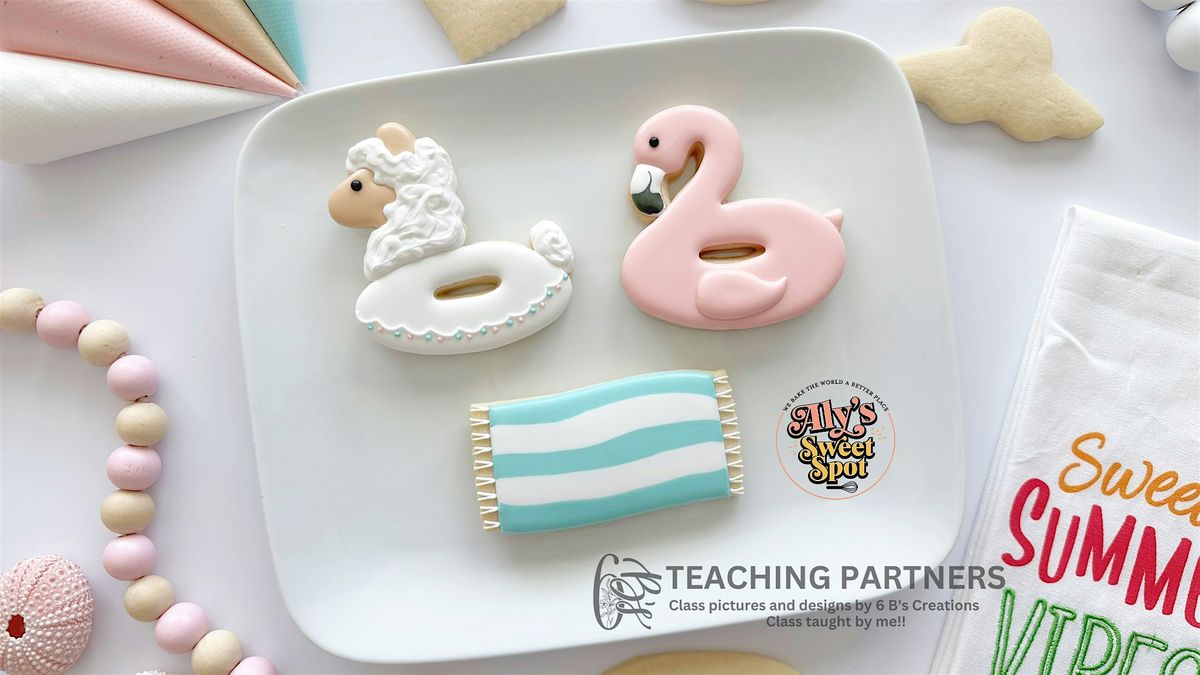 Poolside Cookie Decorating Class - Beginner Friendly