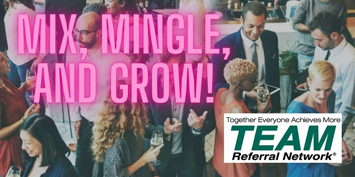 Mix, Mingle, and Grow: A TEAM Referral Network Mixer