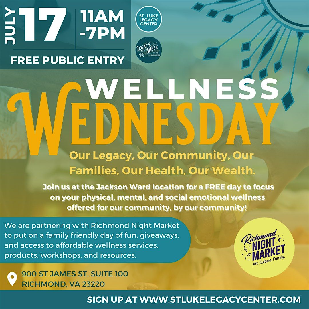 Legacy Week 2024: Wellness Wednesday Expo