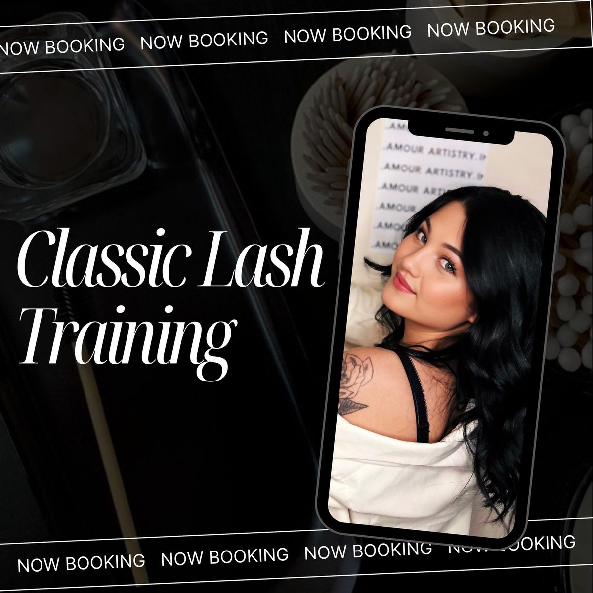 2 DAY HYBRID ONLINE & IN-PERSON CLASSIC LASH COURSE