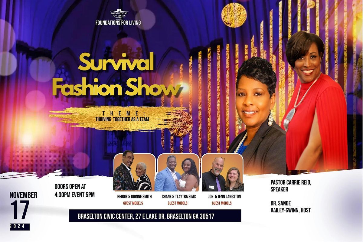 Foundations for Living - Holiday Survival Fashion Show