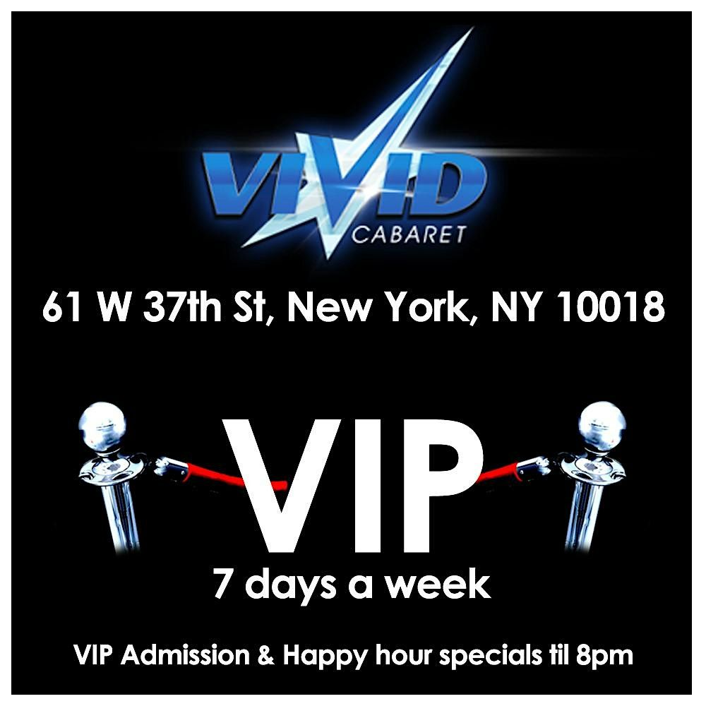 VIVID CABARET STRIP CLUB 2024 | NYC