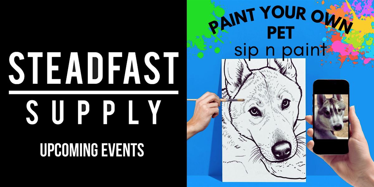 SIP N PAINT: PAINT YOUR OWN PET