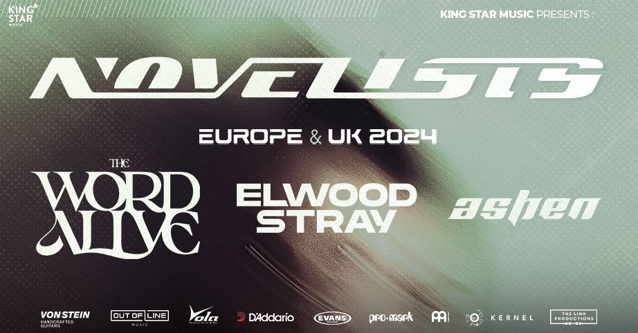 Manchester | NOVELISTS + The Word Alive + Elwood Stray + Ashen 21.02.24