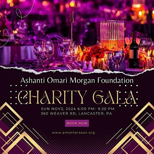 Ashanti Omari Morgan Foundation: All-Black Gala