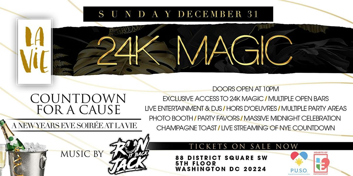 24k Magic- Countdown For A Cause