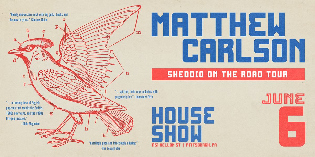 Matthew Carlson - Sheddio On The Road Tour - Pittsburgh, PA