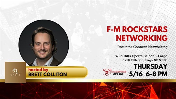 Free F-M Rockstar Connect Networking Event (May, North Dakota)