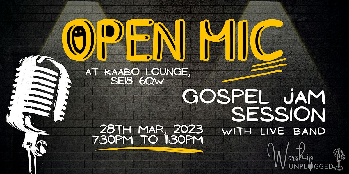 Worship Unplugged: Open Mic Night to Showcase God's Gifts