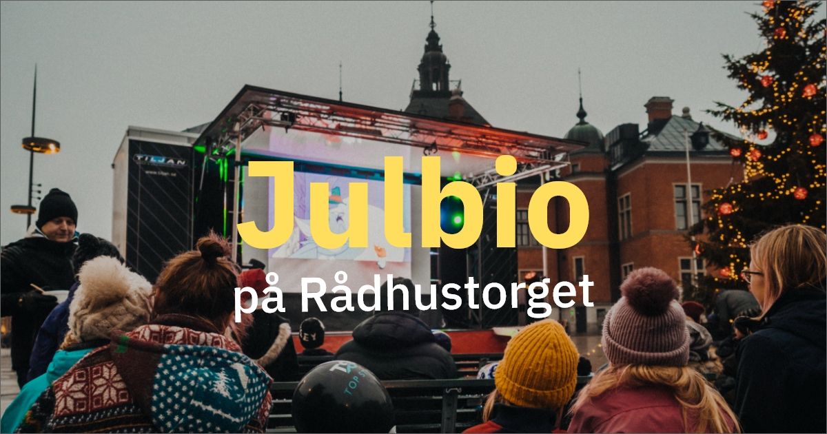 Julbio p\u00e5 R\u00e5dhustorget