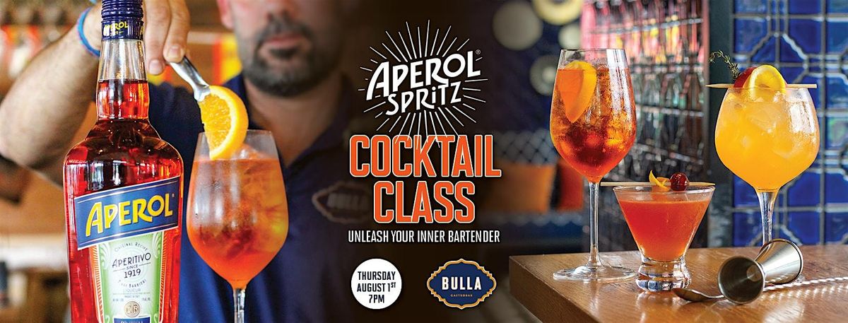 Aperol  Spritz Cocktail Class @ Bulla Gastrobar - Atlanta