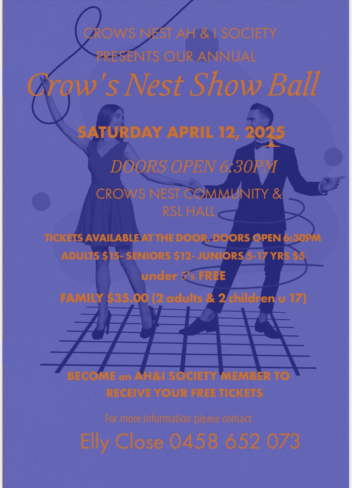 Crows Nest Showball 2025