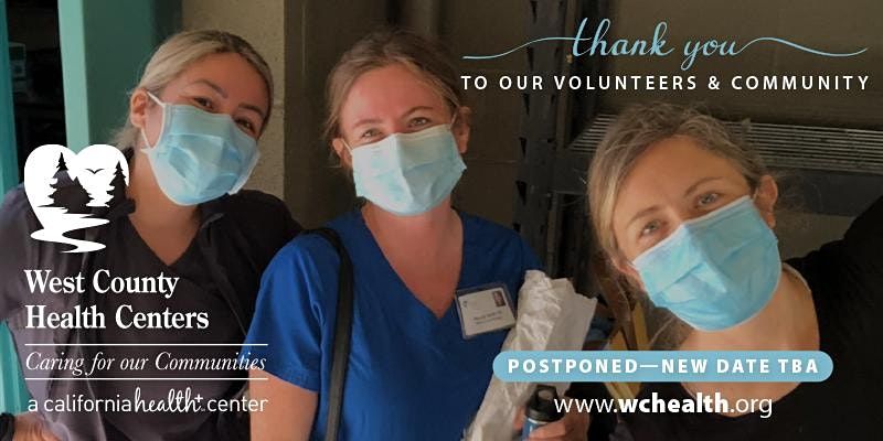 POSTPONED - WCHC Vaccine Clinic Volunteer Celebration