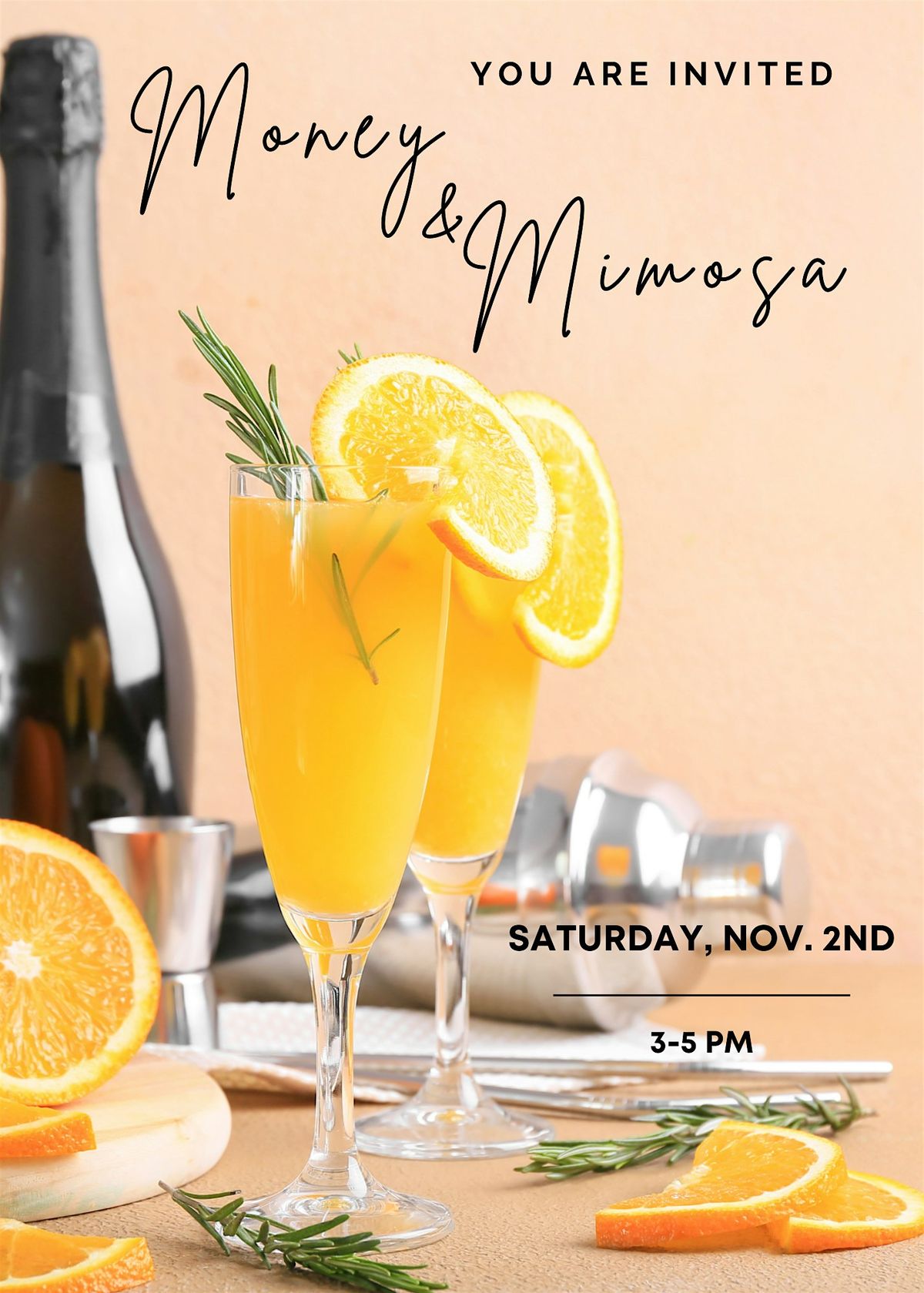 Money and Mimosa networking event