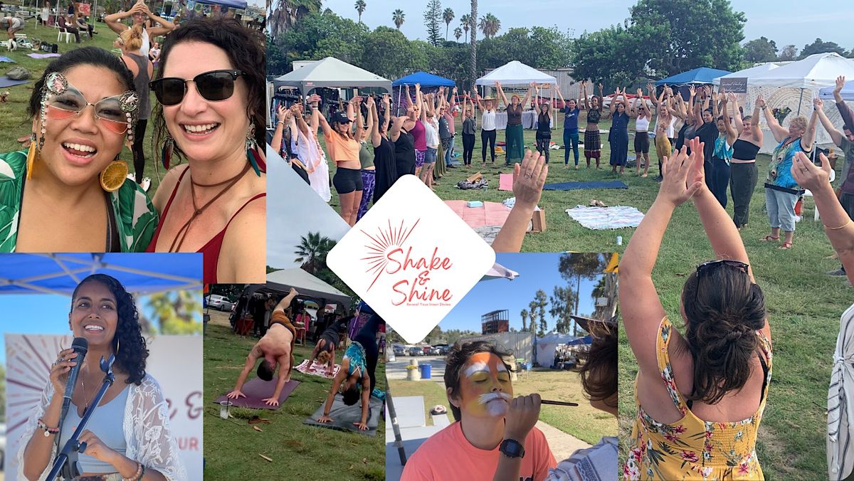 2\/10  SHAKE & SHINE  -  Full Day Wellness & Music Festival