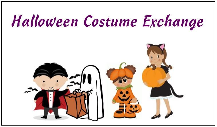 Courtland Oakfield UMC Costume Giveaway and Exchange 