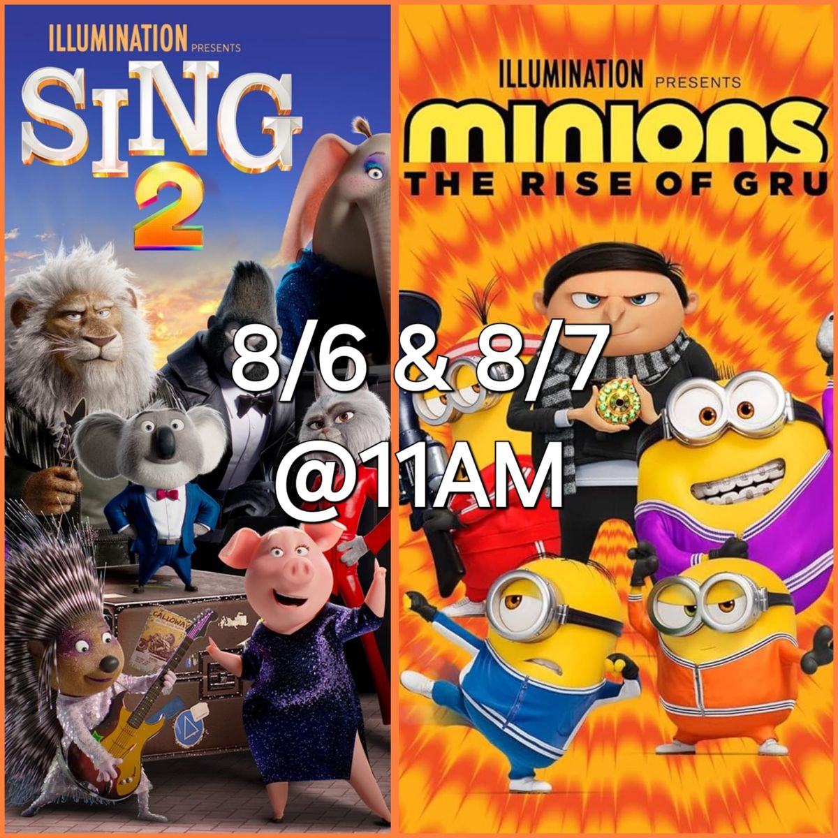 $1 Family Movies EVERY TUESDAY & WEDNESDAY at 11AM 