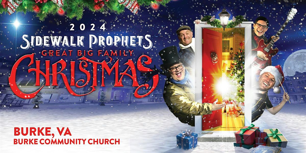 Sidewalk Prophets - Great Big Family Christmas - Burke, VA