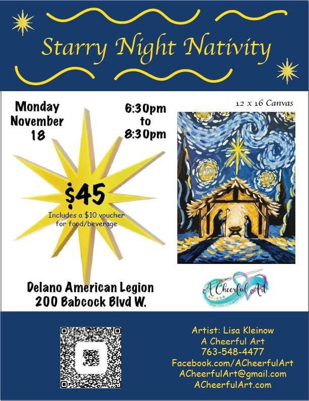 Starry Night Nativity 