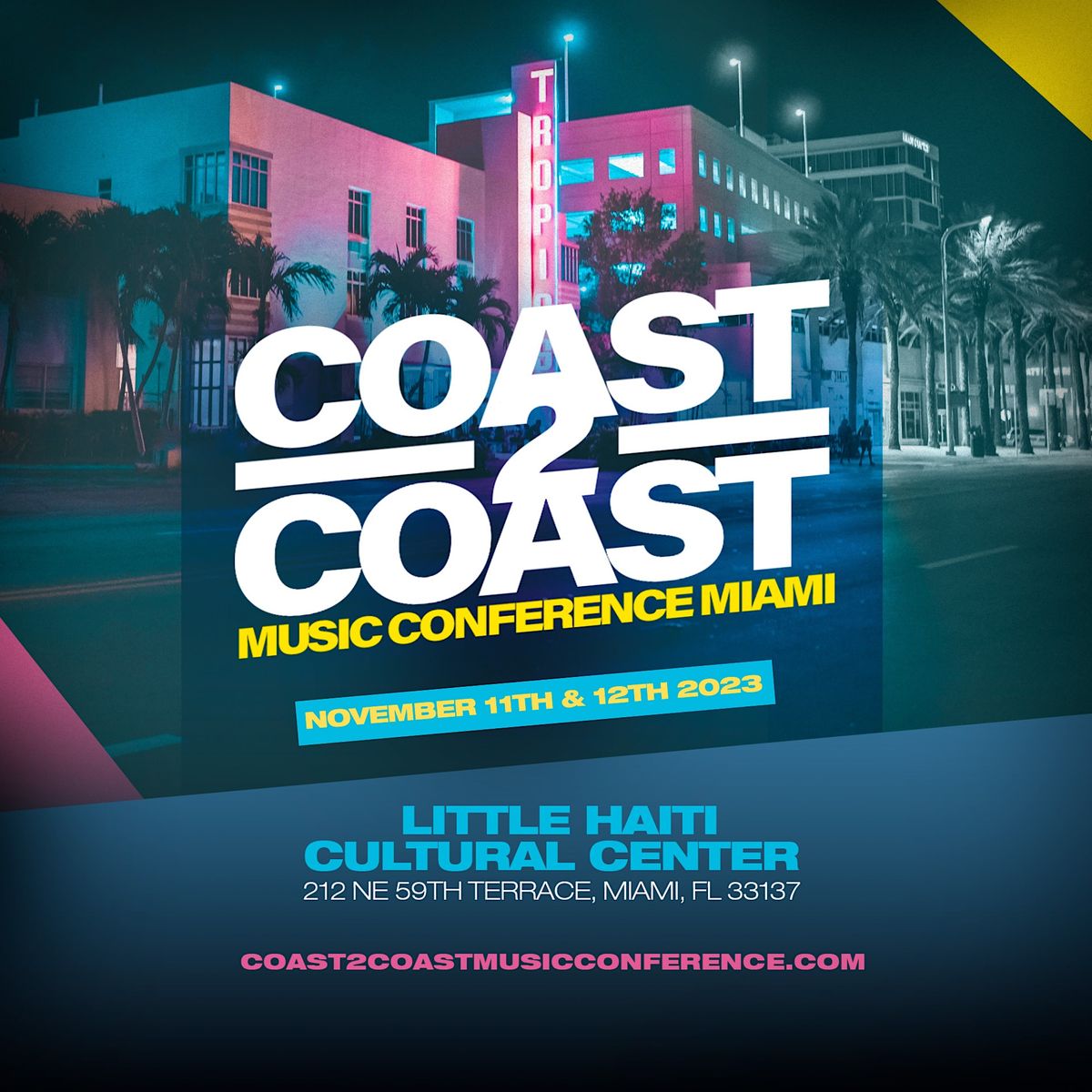 2023 Coast 2 Coast Music Conference