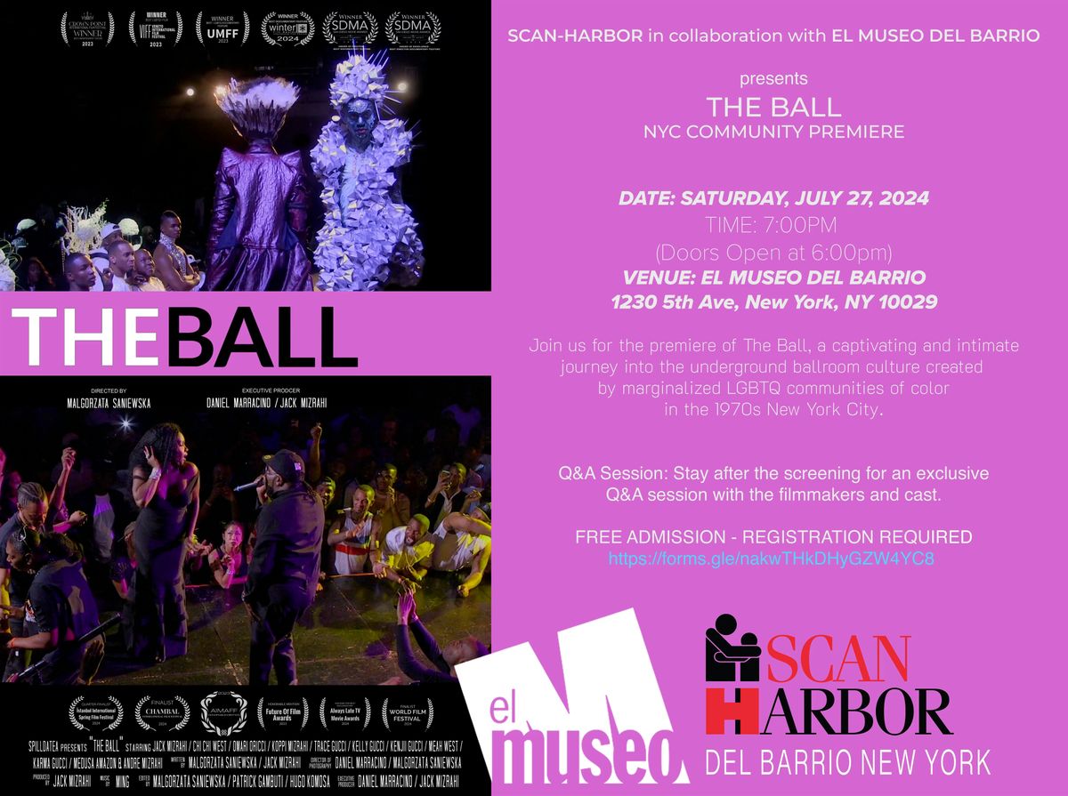 SCAN-Harbor Presents the Community Screening Of "The Ball" Film