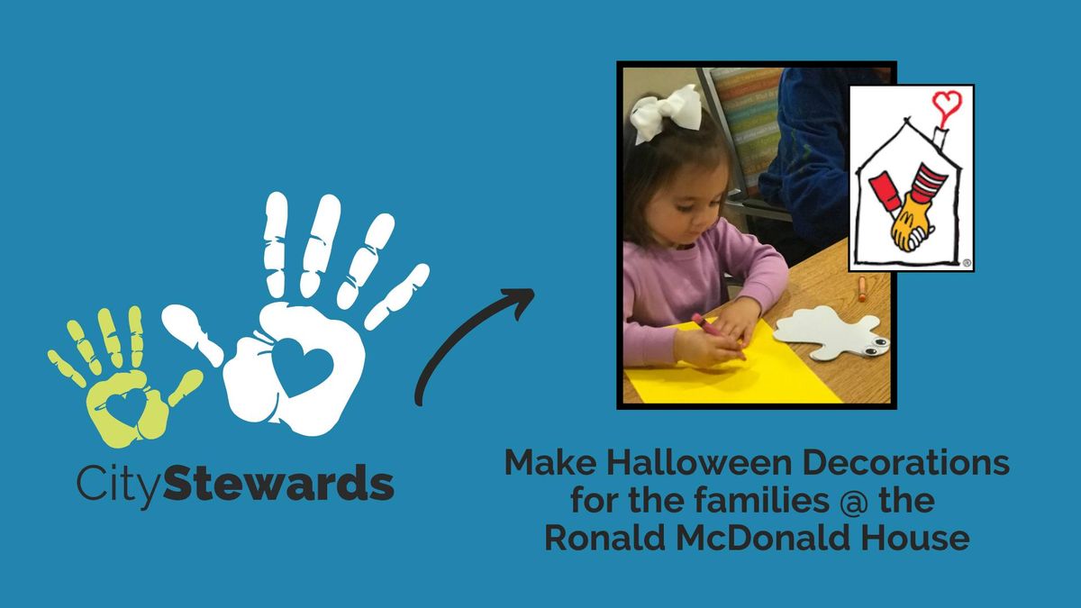 LHC help make decorations for Ronald McDonald House families