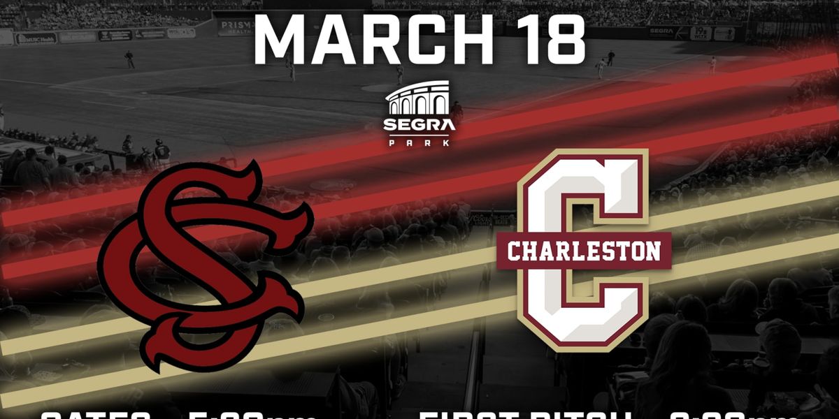 College of Charleston Cougars vs South Carolina Gamecocks Baseball