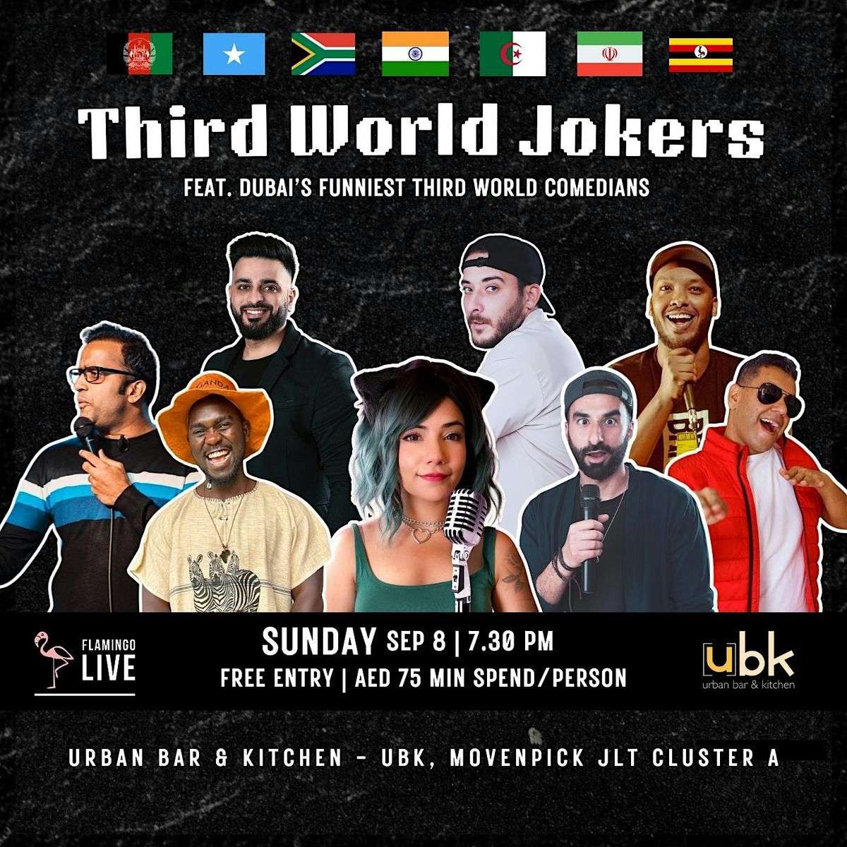 Third World Jokers by Flamingo Live