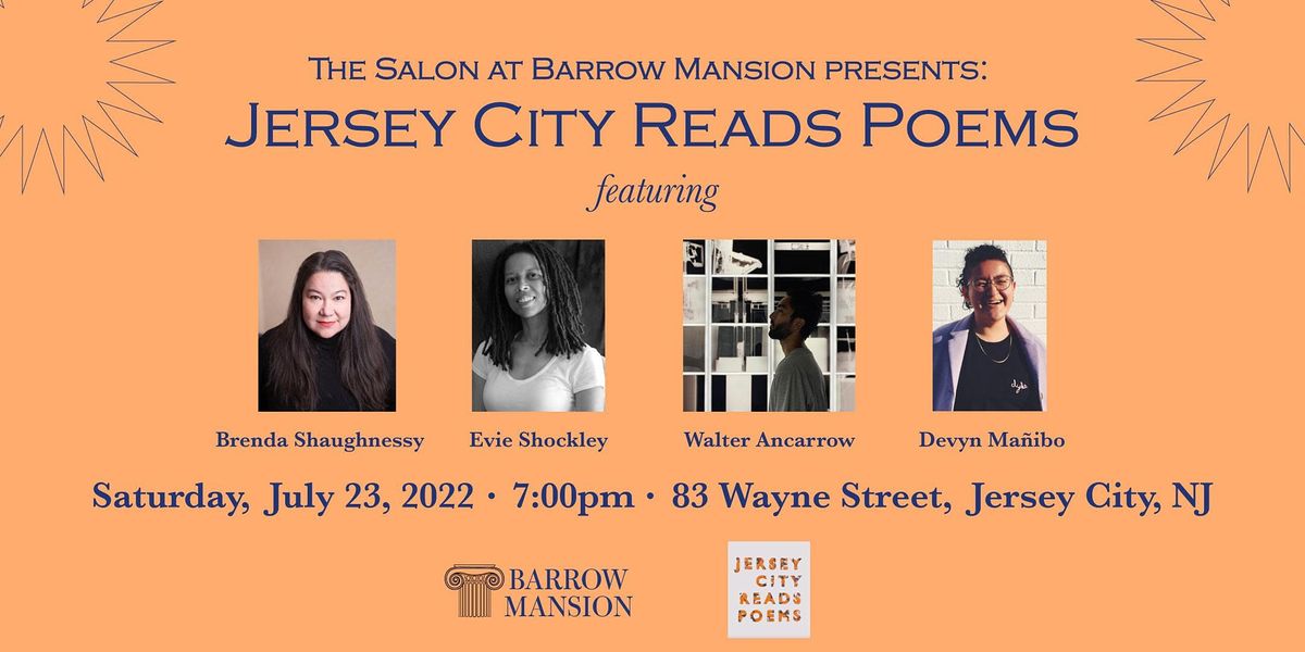 The Salon at Barrow Mansion Jersey City Reads Poems, The Barrow