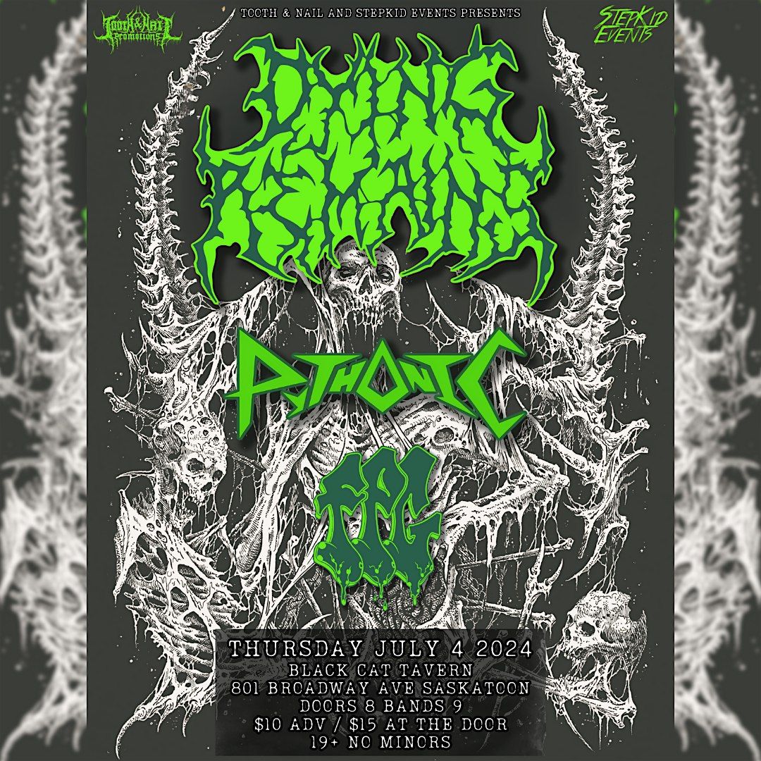 Dying Remains  w\/ Pythonic & FPG Live at Black Cat Tavern!