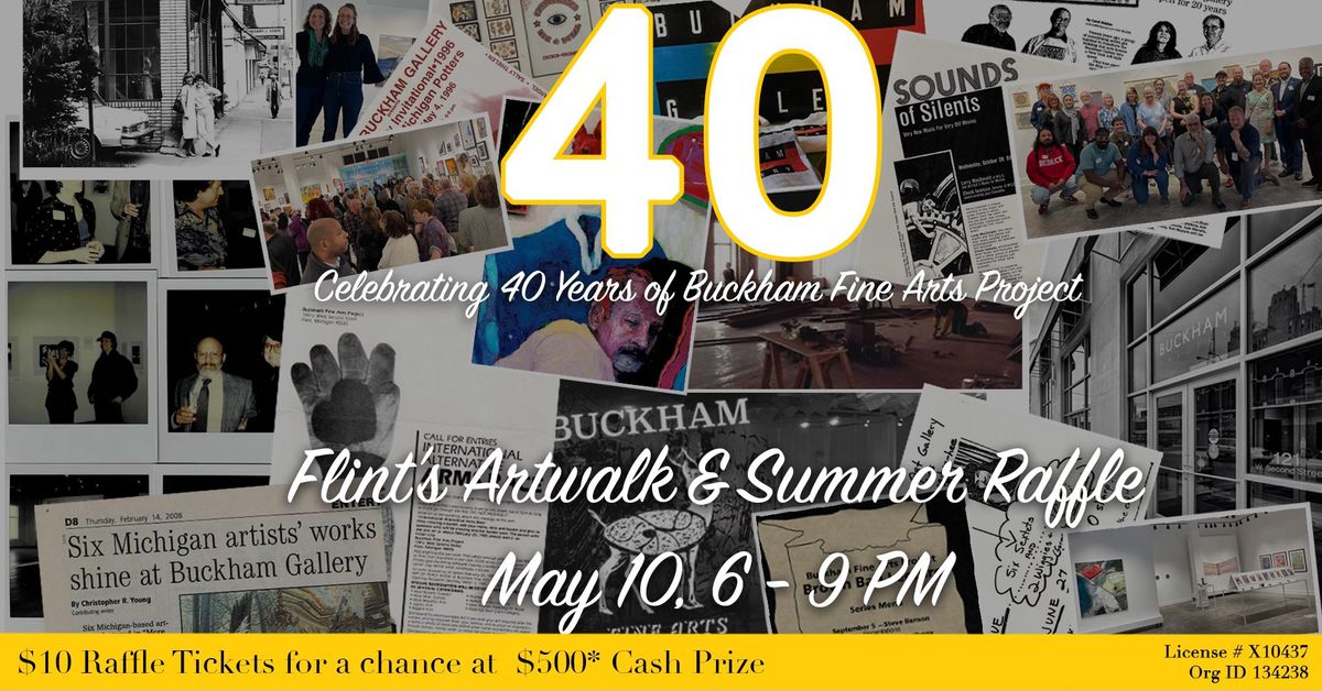 40 Years of Buckham Fine Arts Project: May Artwalk