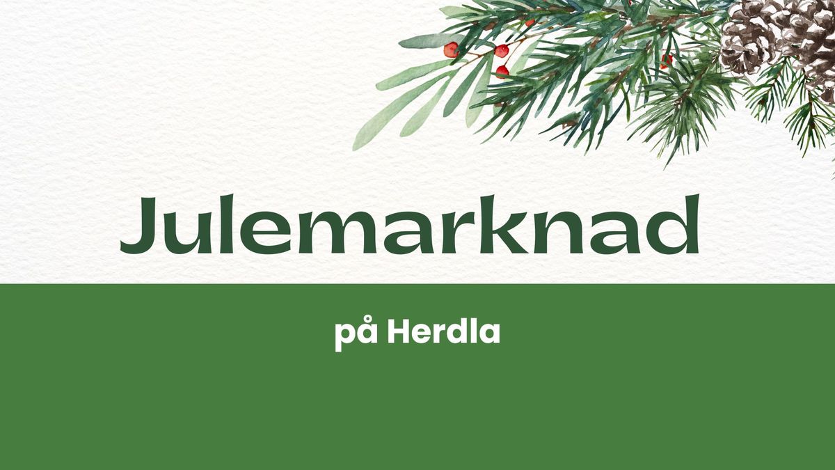 Julemarknad p\u00e5 Herdla museum