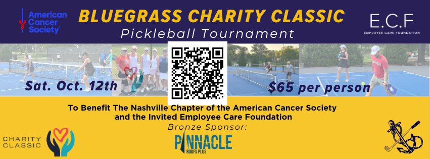 Charity Classic Pickleball Tournament for American Cancer Society