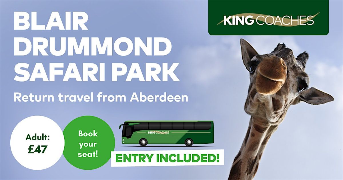Blair Drummond Safari Park Day Trip from Aberdeen