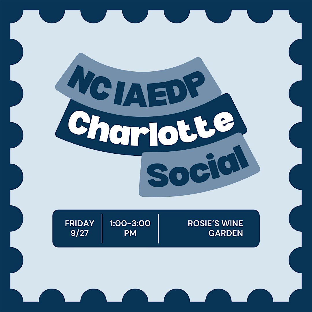 NC iaedp's Charlotte Area Eating Disorder Professionals Social