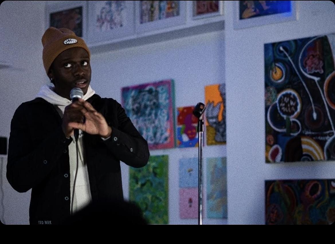 Galactic Panther is a art gallery\/comedy show located in King Street, VA.