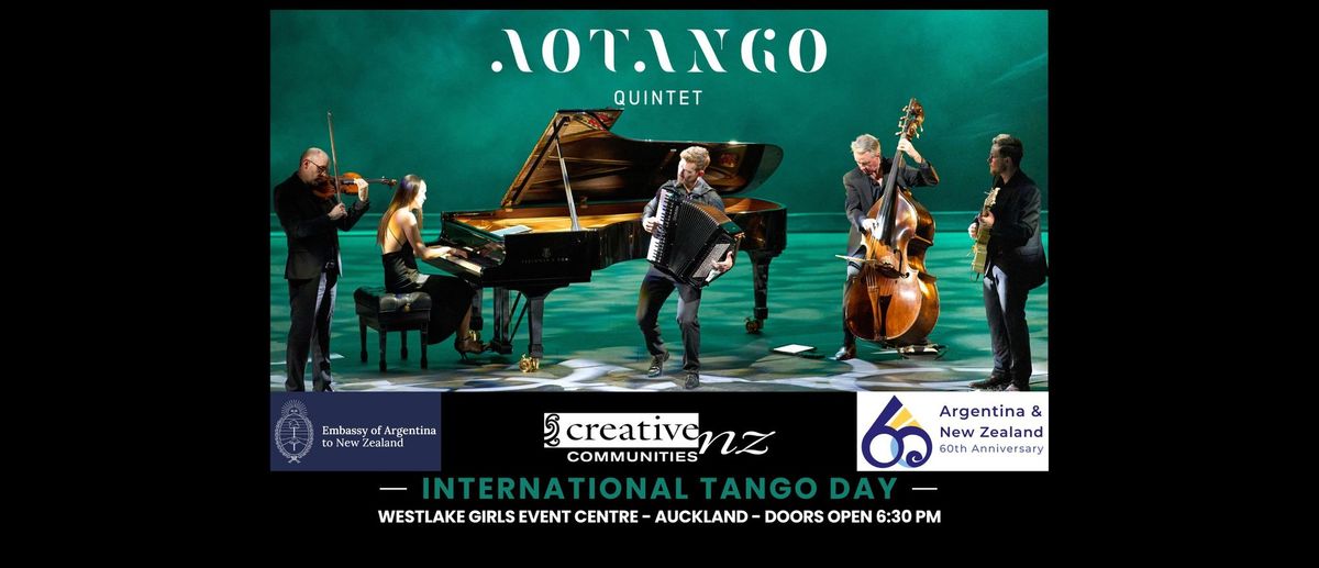 International Tango Day - Concert & Milonga - AOTANGO Quintet