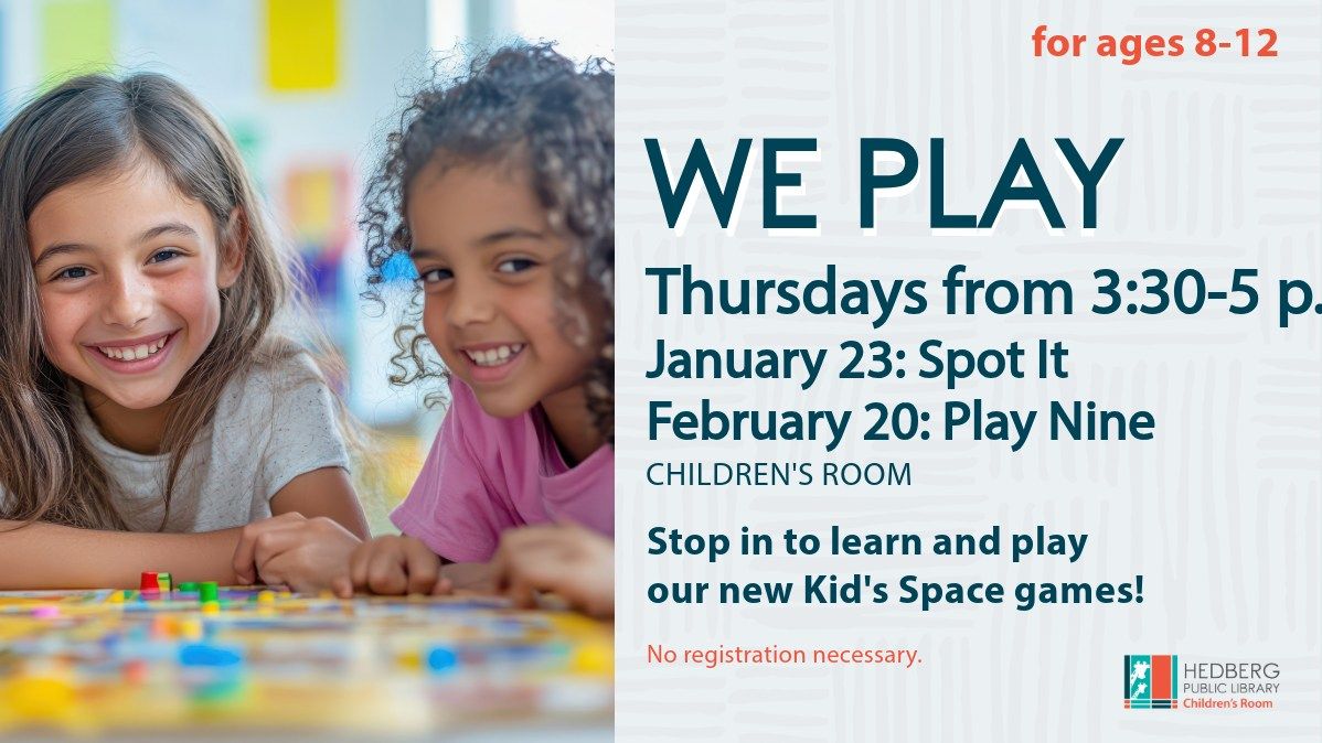 We Play (ages 8-11)