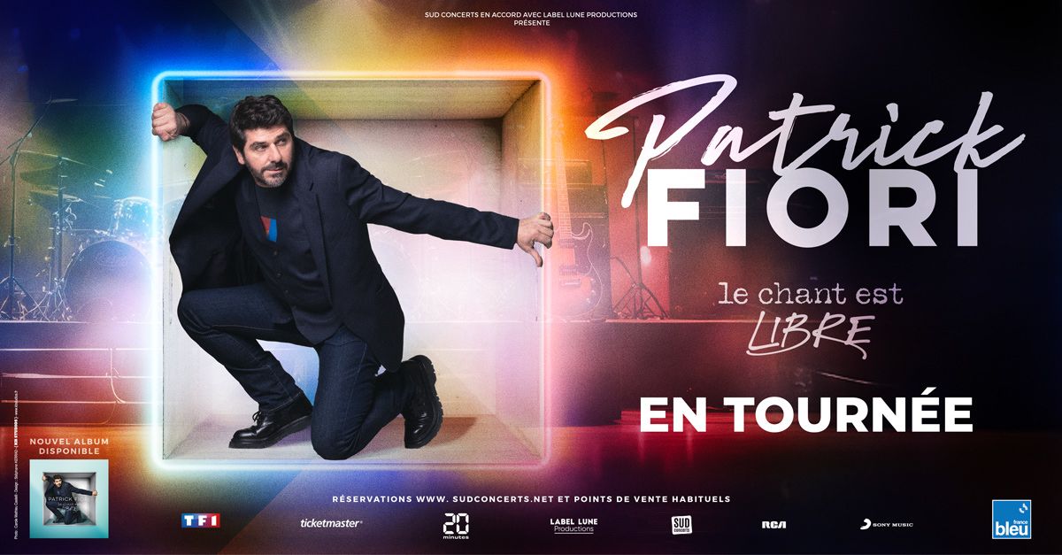 PATRICK FIORI \u2022 LILLE, Z\u00e9nith de Lille \u2022 17\/05\/2025