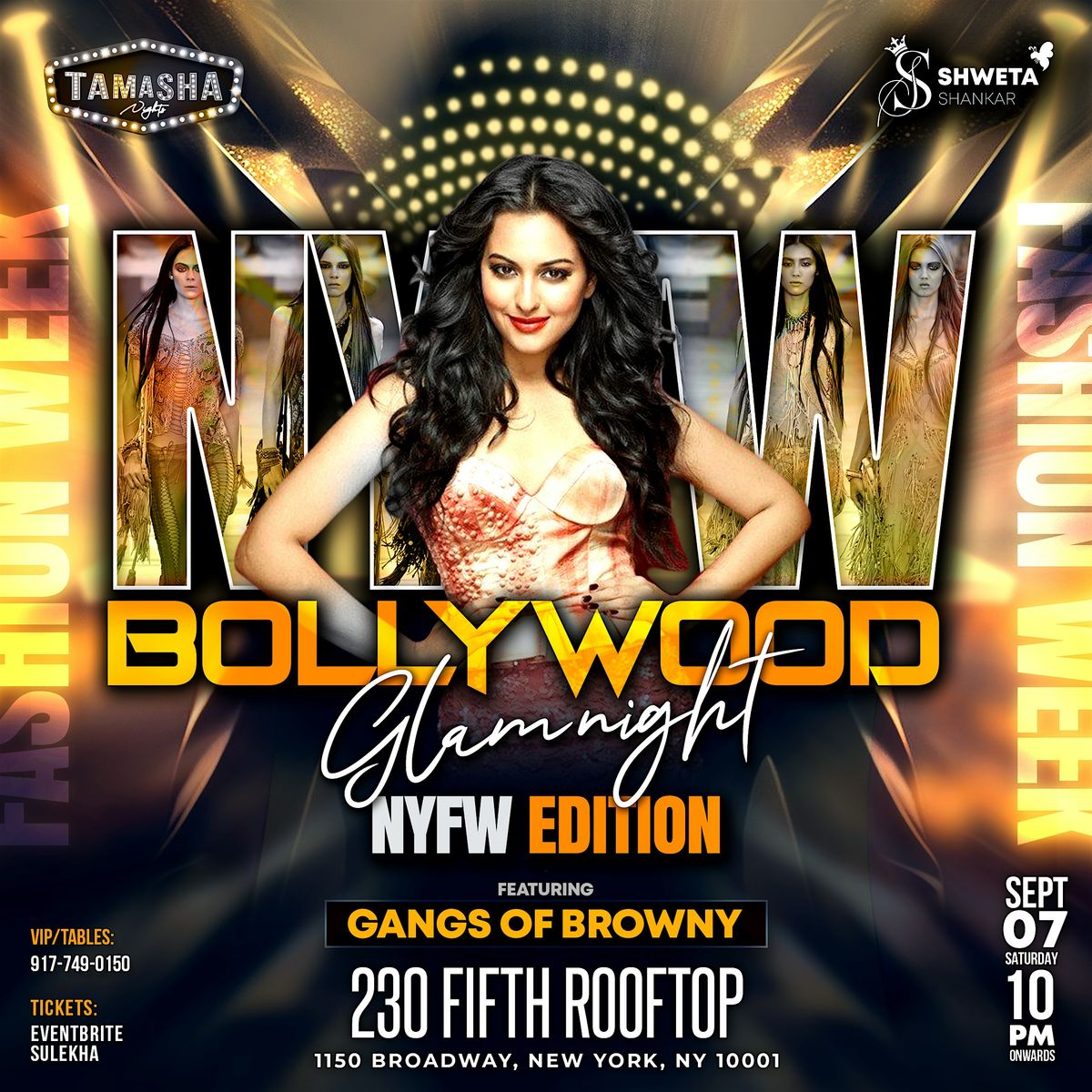 NYC TAMASHA NIGHTS | SEP 7 | BOLLYWOOD GLAM NIGHT | NYFW |230 FIFTH ...