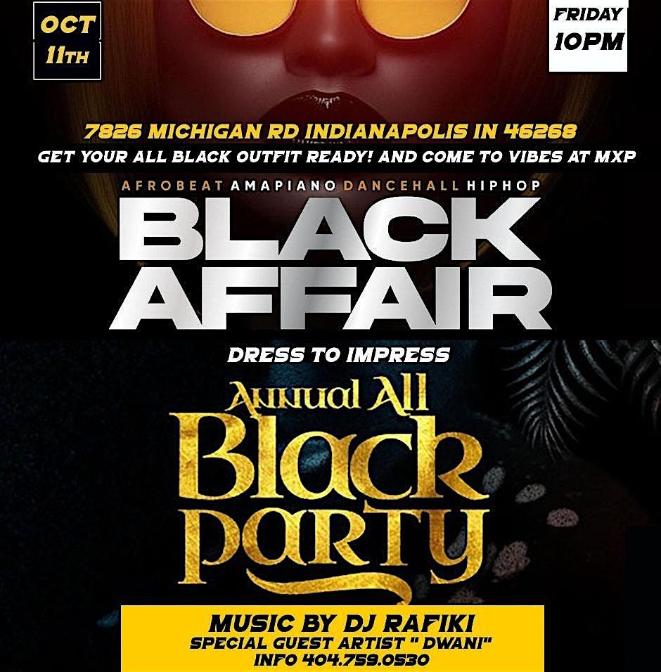 AFROBEATS \/ AMAPIANO \/ R AND B  ALL BLACK AFFAIR PART 2  | BLACK FRIDAY